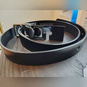 Levi's Black Leather Men's Belt